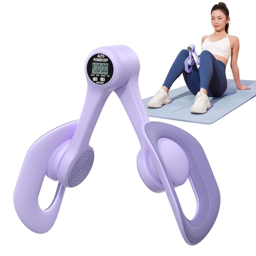Image of MERACH Thigh Trainer, Pelvic Floor Exercise Devices with Display Counter, Inner Thigh Exerciser for Women, Home Fitness Equipment for Hip /Leg /Butt