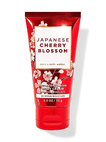 Bath & Body Works Japanese Cherry Blossom Travel Size Ultimate Hydration Body Cream 70 g