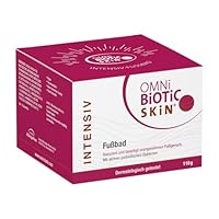 OMNi BiOTiC SKIN Intensiv-Fußbad | Mit aktiven probiotischen Bakterien | Reduziert und beseitigt unangenehmen Fußgeruch | Vegan | Dermatologisch getestet | 110 g Pulver