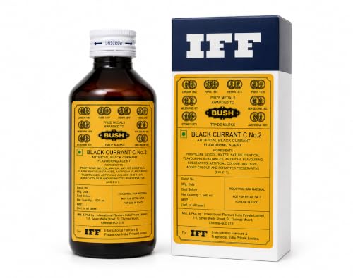 Image of IFF, Bush Black Currant c 36, Aritifical Flavouring Agent - 500 Ml