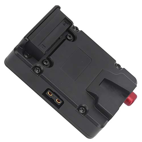 Placa de batería V-Lock para cámara con adaptador de salida D-Tap negro 5