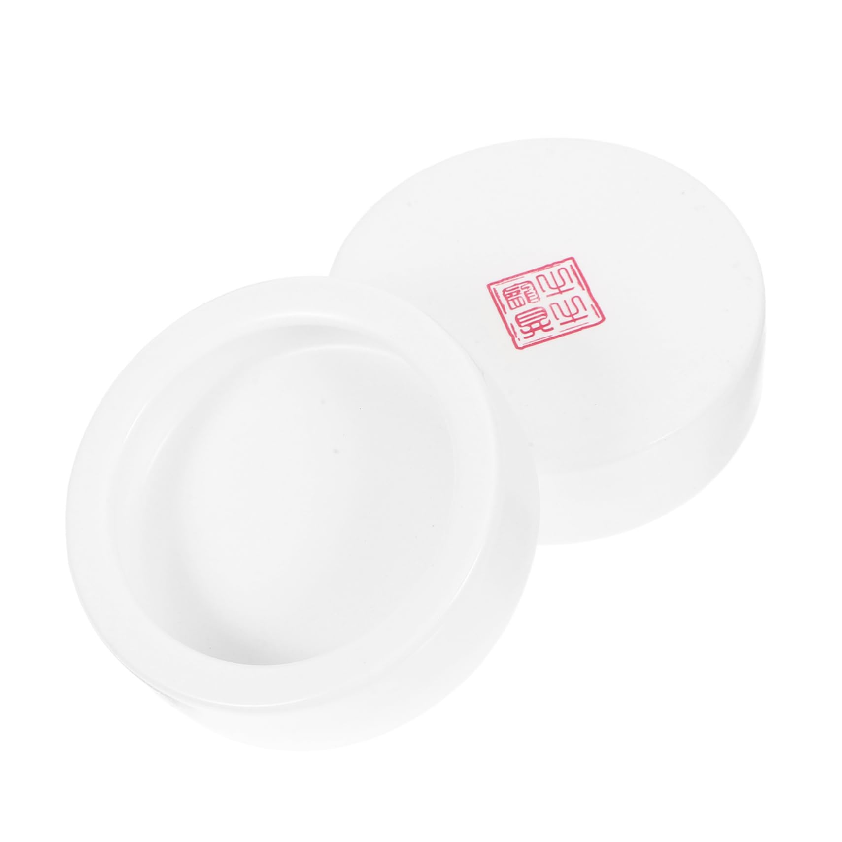 BESTonZON 2Pcs Medium Round Reptile Feeder Bowls Escape Food and Water Dish for Lizards Easy to Clean Stable Base for Safe Use for Reptile Habitats