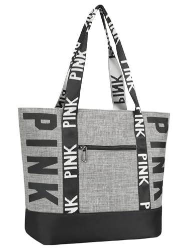 MOPERIL Waterproof Travel & Overnight Tote Bag for Women