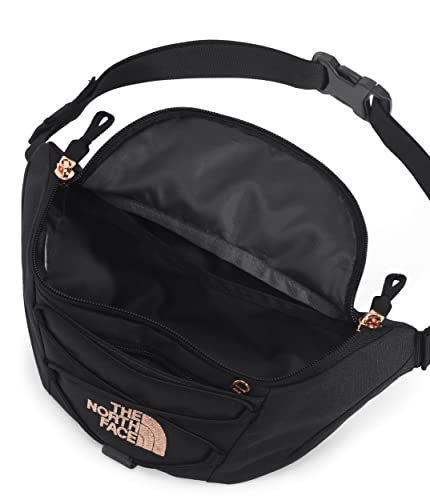 The North Face Pacote lombar Jester, TNF preto mesclado/coral queimado met lico, tamanho nico