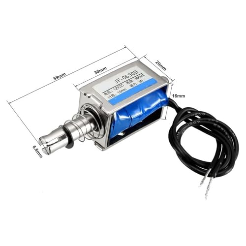 Solénoïde push pull 24V JF-0630B actionneur linéaire 6N pour mécanisme mécanique - 7