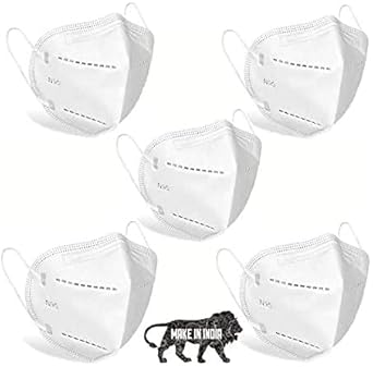 SHOPERIYA Anti Pollution, Reusable Washable Protective 5 Layer Face N95 Mask for Unisex Washable Outdoor Protection for Men and Women