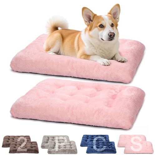 POMIU 2�p�b�N �􂦂錢�p�x�b�h�A�f���b�N�X�v���b�V���N���[�g�x�b�h�A����~�ߕt���A����@�􂢉\�Ȍ������p�b�h�X���[�s���O�}�b�g ��^�A���^�A���^���p(2�p�b�N×�s���N�A����29�C���` x ��21�C���` x ����3�C���`)