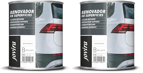 JOVIRA PINTURAS Renovador de Superficies y Plásticos. Regenera las superficies y reaviva el color. (750 Mililitros) B-18 (Paquete de 2)