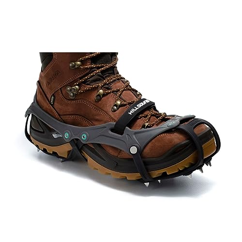 Hillsound FlexSteps Crampon, Lightweight Ice Cleat Traction for Snow & Light Trail Hiking, Medium
