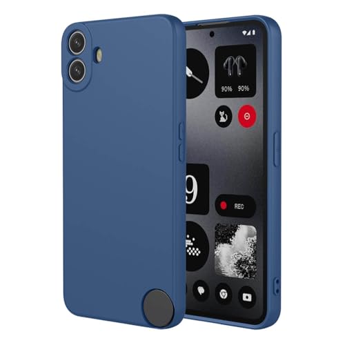 SEAHAI Case for CMF Phone 1, Ultra Thin Silky-Soft Touch Soft Liquid Silicone Phone Cover with Shockproof Airbag Design