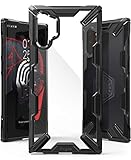 Ringke Fusion X Fitted for Both Galaxy Note 10 Plus Case and Galaxy Note 10 Plus 5G Case (2019), Edge Protection Design Scrape Resistant Cover - Black