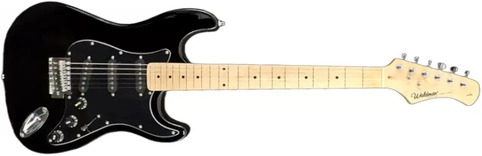 GUITARRA WALDMAN STRATO ST-111 BBK PRETA