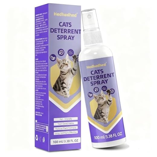 Hedhedhed Cat Deterrent Spray - Effective Repellent Spray for Furniture Protection, Safe Natural Indoor & Outdoor Training Aid to Stop Scratching & Urine Marking (200 ML)