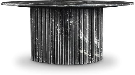 Meridian Furniture 248Black-CT Genoa Collection Art Deco Coffee T...