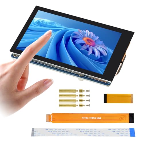 Image of KLAYERS 3.5-inch DSI Capacitive Touch Display Compatible with Raspberry Pi,480 x 800 Pixel IPS Panel