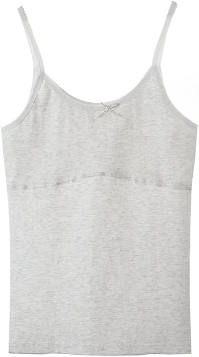 Teen Girls Camisole, Original Cotton Lining Undershirts Training Bras - Image 6