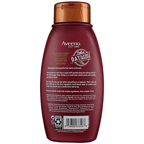 Aveeno Blackberry Quinoa Protein Blend Conditioner Two Pack #TOP27