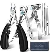 Coupe-ongles d'orteils pour personnes âgées - Large ouverture de mâchoire - Coupe-ongles d'orteils épais