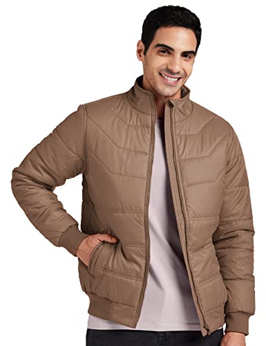 Image of Amazon Brand - Symbol Men's 100% Polyester Regular Bomber Jacket (Available in Plus Sizes)