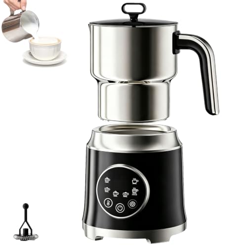Espumador de Leche Eléctrico 6-en-1 600W Máquina de Espuma de Leche