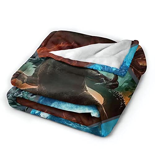 Kids Throw Blanket Ultra-Soft 3D Printed Flannel Blanket For Boys Girls, All Season Super Soft Plush Blanket For Bed Sofa 50"X40" #TOP3
