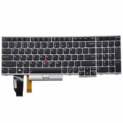 For Lenovo Thinkpad E580 E590 T590 P52�C�������p�m�[�g�p�\�R�� �L�[�{�[�h�p��