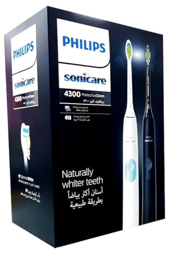 PHILIPS SONICARE Protective Clean Dual Pack HX6450/05 Certified UAE 3 Pin
