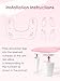 Arm Rest for Nails Tech - U-shaped Manicure Nail Hand Rest Pillow Cushion, Big Microfiber Leather Nail Arm Rest Stand for Acrylic Nail Art Tech (Pink)