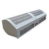  Cortina de aire Máquina frío/Calor máquina Aire Caliente calefacción eléctrica previene eficazmente los Mosquitos Temperatura Constante calefacción bajo Ruido