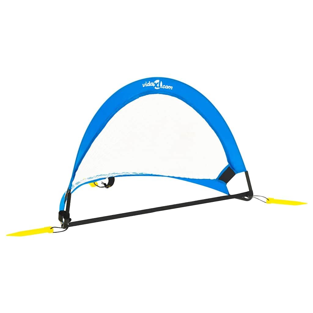 Fußballtore 2er Set - Klappbare Mini-Tore mit Tasche 75.5x46x48
