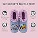 Snoozies Animal Slipper Socks for Women, Funny Animal and Fuzzy Slippers Soft Non-Slip with Sherpa Lining, Cute Slippers |Bee Kind, X-Large