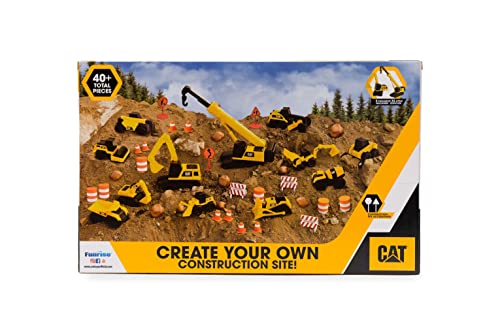 Cat 83337EXX02 Construction Toys, Little Machines Mega Activity Playset W/ 41 Pieces thumb #7