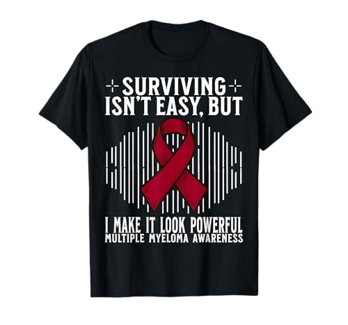 Multiple Myeloma Awareness Survivor Multiple Myeloma Cancer T-Shirt