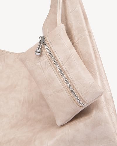 Image of NEWBELLA Small Shoulder Bags for Women - Trendy Underarm Purse & Crossbody Handbag for Daily Commute & Evening