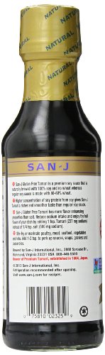 San-J Reduced Salt Soy Tamari Sauce, 10 Oz (00924) #TOP2