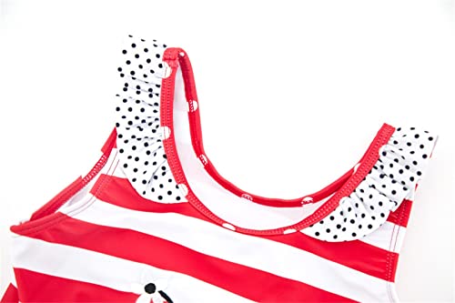 Bathing Suits for Girls Cute Toddler Kids Infant Baby Girls Boys Bikini 3D Cartoon 1 Piece Swimsuit Sleeveless2