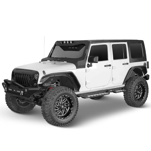 Estribos laterales para Jeep Wrangler JK 4 puertas miniatura 5