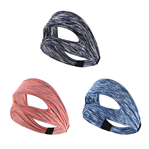 Fezf 3pcs VR Máscara VR Gafas paño transpirable lavable VR Accesorios Cover
