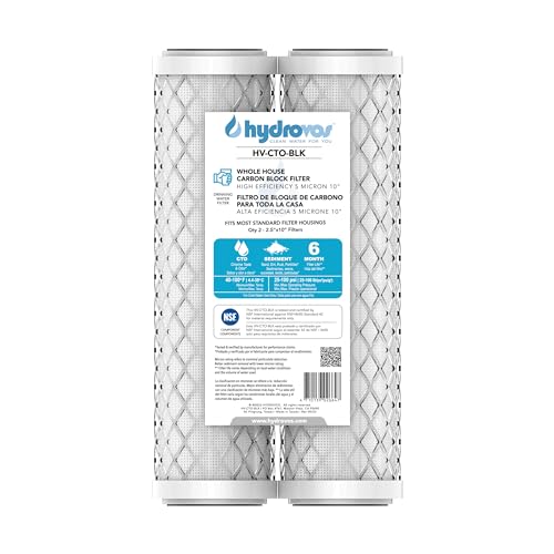 HYDROVOS Carbon Block Water Filter Cartridge