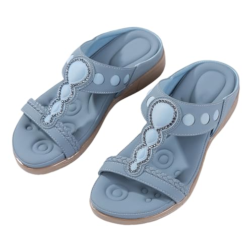 Sandales confortables pour femme avec semelle confort pour l'été