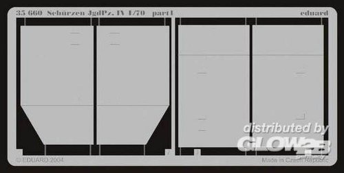 Eduard Accessories JgdPz.IV L/70 35660 remplacez le plastique grossier par la photodécoupe