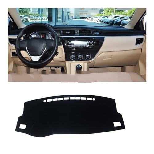 Tapis de tableau de bord anti-reflet Toyota Corolla E170 E180 contre les fissures du soleil