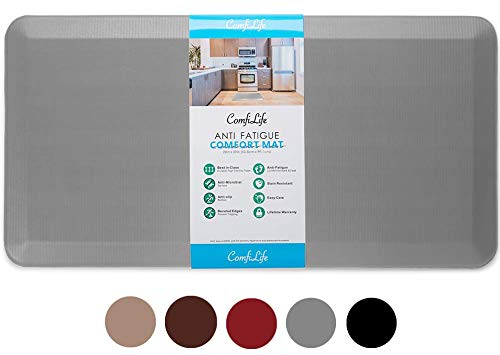 ComfiLife Anti Fatigue Floor Mat – 3/4 Inch Thick Perfect Kitchen Mat, Standing