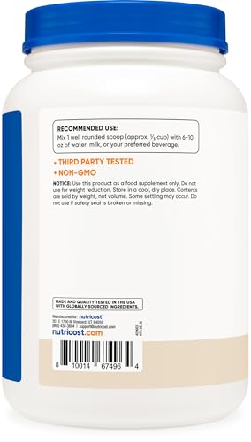 Image of Nutricost Whey Protein Isolate (Cookies N Cream, 2 Pounds)