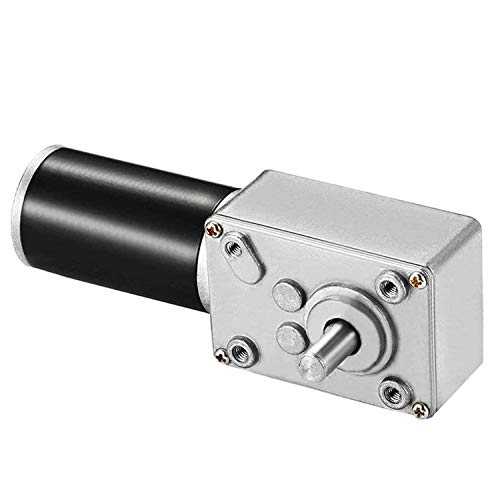 DC Schneckengetriebemotor 12 V 16 r Drehmomentstarke Turbine Elektrische Getriebemotor selbsthemmend Umgekehrt Mini Motor Getriebemotor für