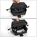 FRTKK 2 Pack Molle Pouches - Tactical Compact Water-Resistant EDC Pouch Small Utility Pouch Bags (Patch Included) (2 Pack-Black)