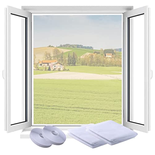 Goaycer Fliegengitter Fenster 2 Stück - Insektenschutz und Mückennetz...