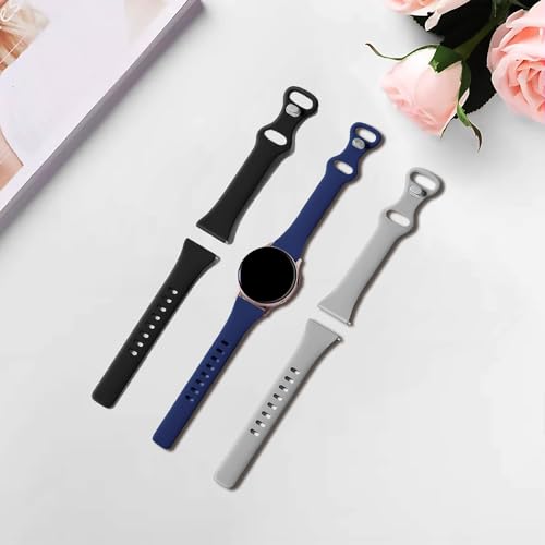 3 Pack de correas de silicona para Garmin 20mm miniatura 3