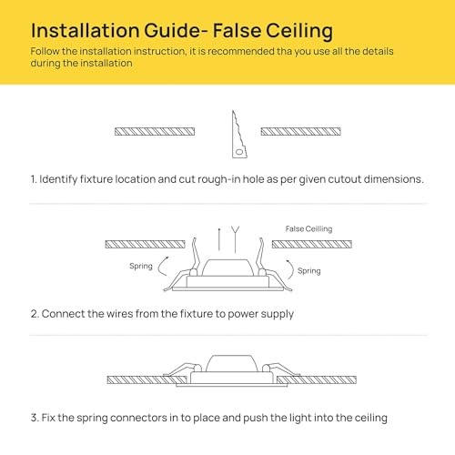 Image of Wipro Garnet 20W Round Led Wave Panel Light for Ceiling|Warm White (3000K)|Ultra-Slim Design|Recessed Downlight for False Ceiling |Cutout-200Mm|Pack of 12