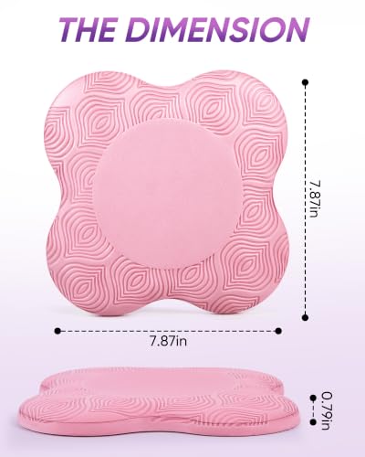 Image of 2-4 Pack Yoga Knee Pads, TPE Cushion for Pilates Exercise